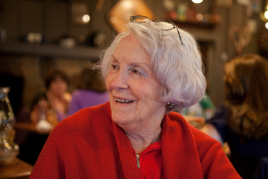 Peggy Wilson from Whitley City, a friend of Wanda's. We ran into her at the Cracker Barrel. Photo by Pat Arnow. 